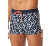 Schiesser Costume da Bagno da Uomo con Gamba - Ocean Swim