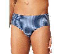 Schiesser Costume da Bagno da Uomo, Slip con Tasca con Cerniera, in Jersey - Aqua