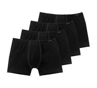 Schiesser da Uomo Pantaloncini 4er Pacco - Pantaloni Boxer Essentials Cotone