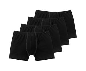 Schiesser da Uomo Pantaloncini 4er Pacco - Pantaloni Boxer Essentials Cotone