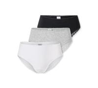 SCHIESSER Slip 'Modern Multipacks' grigio sfumato / nero / bianco Donna SCHIESSER S