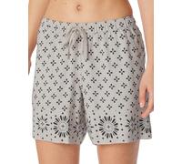 Schiesser Damen Webhose Kurz-Mix + Relax Pantalone del Pigiama, Grigio-Jaspe_182640, 54 Donna