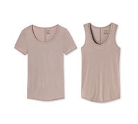 Schiesser Donna Canottiera - Canotta, Shirt 1/2-Arm, Personale Fit, Vorteilspa