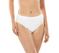 Schiesser Donna Luxury Jazz-Pants - Confezione risparmio da 5 pezzi, bianco, 44