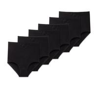 Schiesser Donna Maxi-Slips, 6er Pacco - " Cotone Essentials ", Maxi Pantaloni,