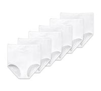 Schiesser Donna Maxi-Slips, 6er Pacco - " Cotone Essentials ", Maxi Pants,