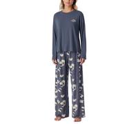 Schiesser Donna Pigiama Lungo - Casual Fashion