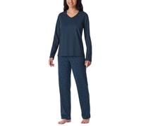 Schiesser Donna Pigiama Set Lungo Cotone Morbido - Nightwear
