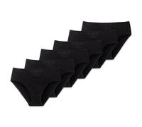 Schiesser Donna Tai-Slips, 6er Pacco - " Cotone Essentials ", Tai Pants, Baumwol