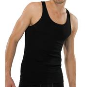 Schiesser Giacca 0/0 Canottiera, Nero (Schwarz (000-schwarz), 2XL Uomo