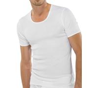 Schiesser Giacca 1/2 Canottiera, Bianco (Weiß (100-weiss), 5XL Uomo