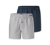 SCHIESSER Boxer blu / grigio / bianco Uomo SCHIESSER XL