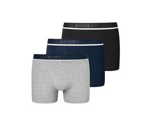 Schiesser Herren 3 Pack Boxershorts Bio Baumwolle Multipack - 95/5 Organic Boxer a Pantaloncino Uomo (Pacco da 3)