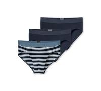 Schiesser Herren 3 Pack Slips Bio Baumwolle-95/5 Multipacks Mutande da Uomo, Assortiti 6_180198, XXL
