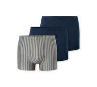 Schiesser Herren 3 Pack Unterwäsche Shorts mit Weichem Bund Bio Baumwolle Multipack-95/5 Organic Boxer a Pantaloncino, Assortiti 12_180216, 6 Uomo