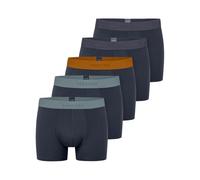Schiesser Herren 5 Pack Boxershorts Bio Baumwolle Multipack-95/5 Organic Boxer a Pantaloncino, Assortiti 12_183214, 5 Uomo