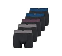 Schiesser Herren 5 Pack Boxershorts Bio Baumwolle Multipack-95/5 Organic Boxer a Pantaloncino, Assortiti 11_183214, 4 Uomo