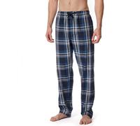 Schiesser Herren Lange Schlafhose Bio-Baumwolle-Mix + Relax Pantalone del Pigiama, Multicolor 3_182192, 106 cm Uomo