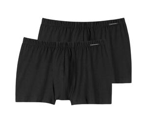 Schiesser Herren Shorts 2er Pack Pant Doppelpack Boxershort M-XXL Nero