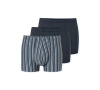 SCHIESSER Herren Shorts 3er Pack Gestreift 5-10 Unterhose Baumwolle 95/5