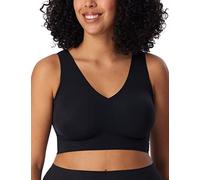 Schiesser Invisible Soft Bustier mit Pads Reggiseno Sportivo, Schwarz, 44 Donna