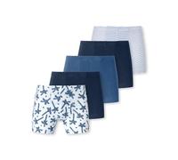 Schiesser Jungen 5 Pack Boxershort Unterhosen-95/5 Organic Bio Baumwolle-Größe 92 bis 140 Boxer a Pantaloncino, Ordinati 4_181847, 128 cm Bambini e Ragazzi