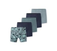 Schiesser Jungen 5 Pack Boxershort Unterhosen-95/5 Organic Bio Baumwolle-Größe 92 bis 140 Intimo, Ordinati 8_181847, 116 Bambini e Ragazzi