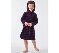 Schiesser Jungen Bademantel Morgenmantel Blu Gestreift Gr.104 116 128 140