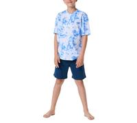 Schiesser Jungen Schlafanzug Lang Set di Pigiama, Aquarium_180952, 164 Bambini e Ragazzi