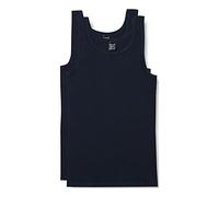 Schiesser Jungen Unterhemden Tanktops 2 Pack Intimo, Blau, 140 Bambino