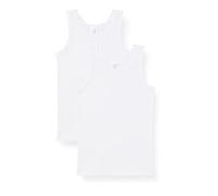 Schiesser Jungen Unterhemden Tanktops 2 Pack, Intimo Bambino, Opacity, Weiß, 176