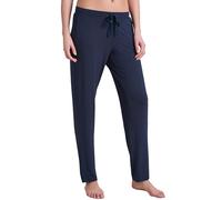Schiesser Lange Schlafhose Pantalone del Pigiama, Blau, 40 Donna