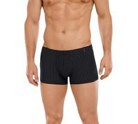 Schiesser Long Life Softness Hip-Shorts Boxer a Pantaloncino, Nero (Blue Black), L Uomo