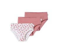 Schiesser Mädchen 3 Pack Slips Unterwäsche Feinripp-100% Organic Bio Baumwolle-Größe 92 bis 140 Intimo, Ordinati 7_181798, 104 Bambine e Ragazze