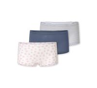 Schiesser Mädchen 3 Pack Unterwäsche Shorts Hohe Passform-95/5 Organic Bio Baumwolle-Größe 92 bis 140 Intimo, Ordinati 8_181799, 128 Bambine e Ragazze