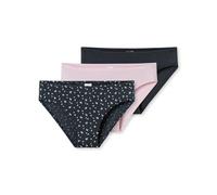 Schiesser Mädchen 3 Pack Unterwäsche Slips-95/5 Organic Bio Baumwolle-Größe 140 bis 176 Intimo, Ordinati 6_181937, 152 Bambine e Ragazze