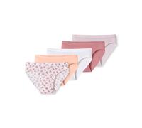 Schiesser Mädchen 5 Pack Slips Unterhosen-95/5 Organic Bio Baumwolle-Größe 92 bis 140 Intimo, Ordinati 9_181800, 128 Bambine e Ragazze