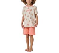 Schiesser Mädchen Schlafanzug Pyjama Kurz-100% Organic Bio Baumwolle-Größe 92 bis 140 Set di Pigiama, Crema_181032, 116 Bambine e Ragazze
