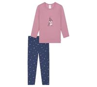 Schiesser Mädchen Schlafanzug Pyjama Lang-100% Organic Bio Baumwolle-Größe 92 bis Set di Pigiama, Orchid_181816, 140 Bambine e Ragazze