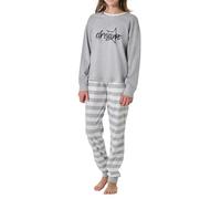 Schiesser Mädchen Schlafanzug Set Pyjama Lang - 100% Organic Bio Baumwolle - Größe 140 bis 176 Set di Pigiama Bambine e Ragazze (Pacco da 1)