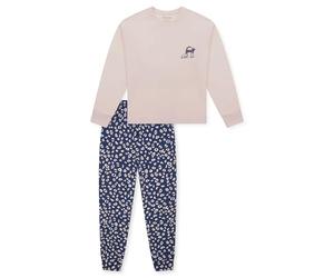 Schiesser Mädchen Schlafanzug Set Pyjama Lang - 100% Organic Bio Baumwolle - Größe 140 bis 176 Set di Pigiama Bambine e Ragazze (Pacco da 1)