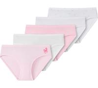Schiesser Mädchen Unterwäsche Slips 5 Pack Mutande da Uomo, Mehrfarbig 2, 104 Bambina