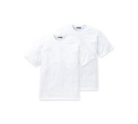 Schiesser 2 Pezzi American T-Shirt Girocollo O. V-Neck M-XXXL - Nero O. We...