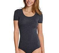 Schiesser Personal Fit-Maglietta a Maniche Corte Vestaglia, Oscurante, Blu Notte_155413, S Donna