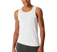 Schiesser Herren Tank Top Doppelripp Organic Cotton 150 Years Maglie Termiche, Bianco_183219, 62 Uomo