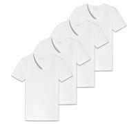 SCHIESSER Maglietta Da Uomo Confezione Da 4 - Serie "95/5", Collo A V, S-4XL