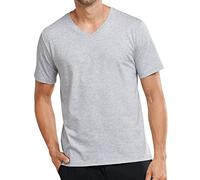Schiesser Maglietta da Uomo Mix & Relax V-Ausschnitt, Grigio (Grigio Blend 202), 54 IT