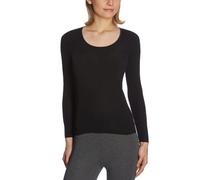 Schiesser - Maglietta, Donna, Nero (Schwarz (000-schwarz)), 40 IT (S)