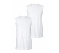 SCHIESSER Maglietta 'Essentials' bianco Uomo SCHIESSER XXL bianco
