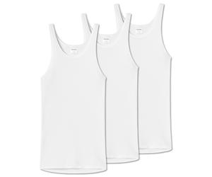 SCHIESSER Maglietta intima bianco Uomo - Abbigliamento - Taglie comode - Intimo SCHIESSER L
